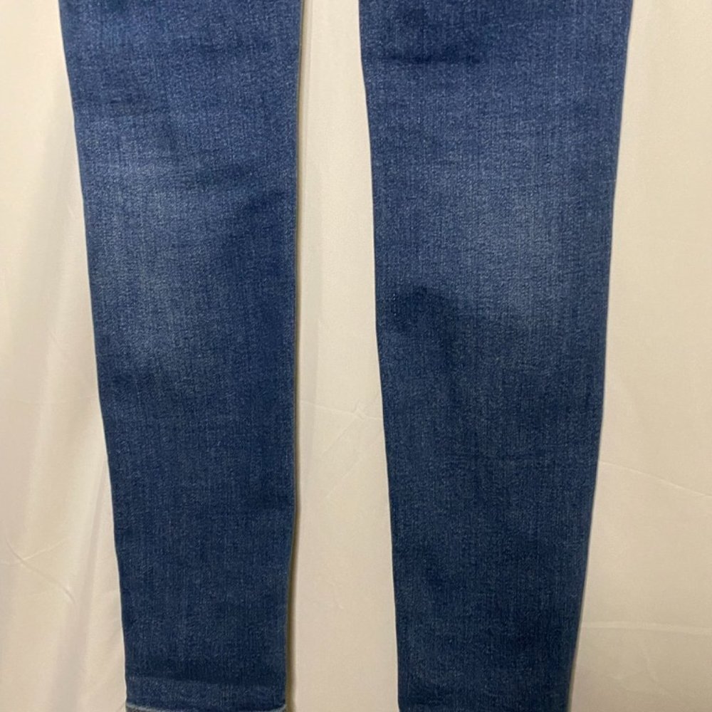 Madewell Maternity Skinny Size 24 Medium Wash - Picture 5 of 11
